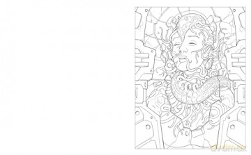 The Cosmic Horror Colouring Book: Over 60 Terrifying Images to Colour [KSIĄŻKA]