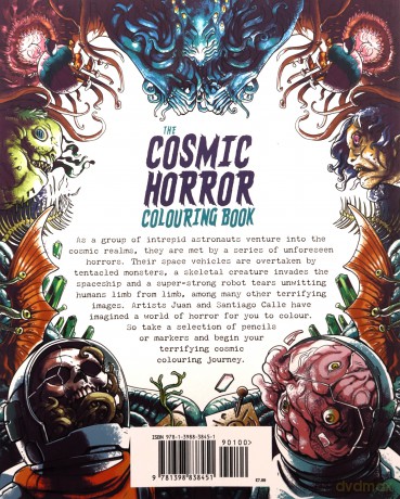 The Cosmic Horror Colouring Book: Over 60 Terrifying Images to Colour [KSIĄŻKA]