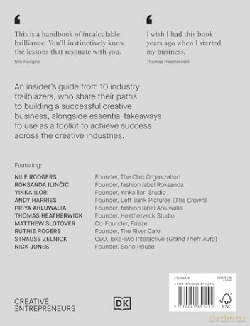 The Creative Entrepreneur: A Guide to Building a Successful Creative Business from Industry Titans [KSIĄŻKA]