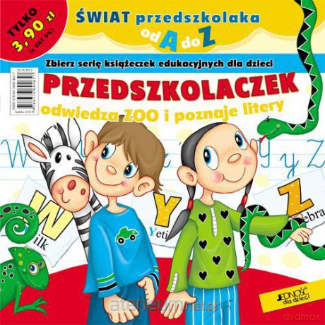 Przedszkolaczek odwiedza ZOO i poznaje litery WYZ [KSIĄŻKA]