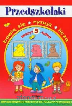 Przedszkolaki - zeszyt 5-latka LIWONA [KSIĄŻKA]