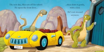 The Dinosaur who Slammed the Door picture book [KSIĄŻKA]