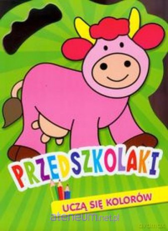 Przedszkolaki uczą się kolorów - Krowa [KSIĄŻKA]