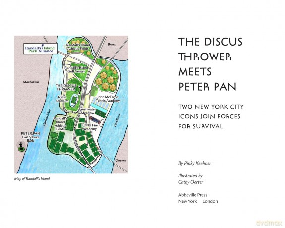 The Discus Thrower Meets Peter Pan: A Story of the New York City Parks [KSIĄŻKA]