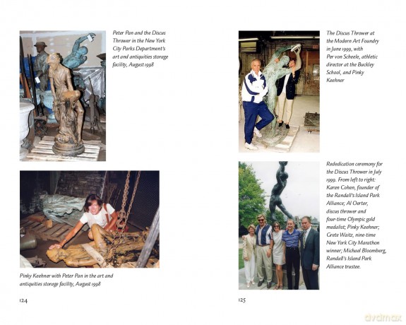The Discus Thrower Meets Peter Pan: A Story of the New York City Parks [KSIĄŻKA]