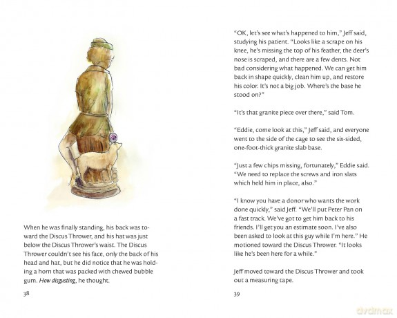 The Discus Thrower Meets Peter Pan: A Story of the New York City Parks [KSIĄŻKA]