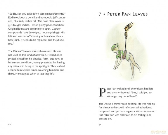 The Discus Thrower Meets Peter Pan: A Story of the New York City Parks [KSIĄŻKA]
