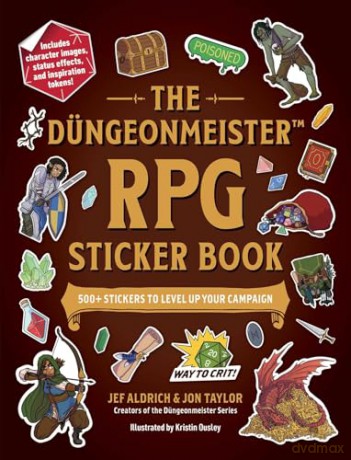 The Düngeonmeister RPG Sticker Book: 500+ Stickers to Level Up Your Campaign [KSIĄŻKA]