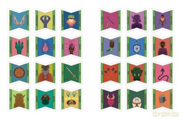 The Düngeonmeister RPG Sticker Book: 500+ Stickers to Level Up Your Campaign [KSIĄŻKA]