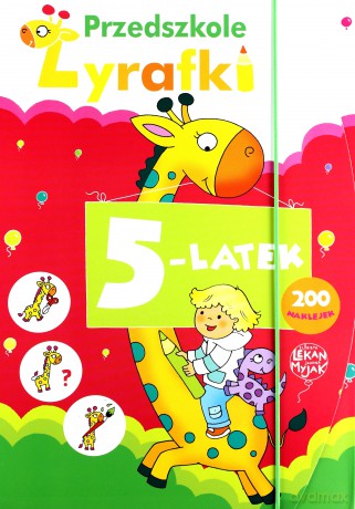 Przedszkole Żyrafki. 5-latek [KSIĄŻKA]
