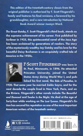 The Great Gatsby: The Only Authorized Edition [KSIĄŻKA]