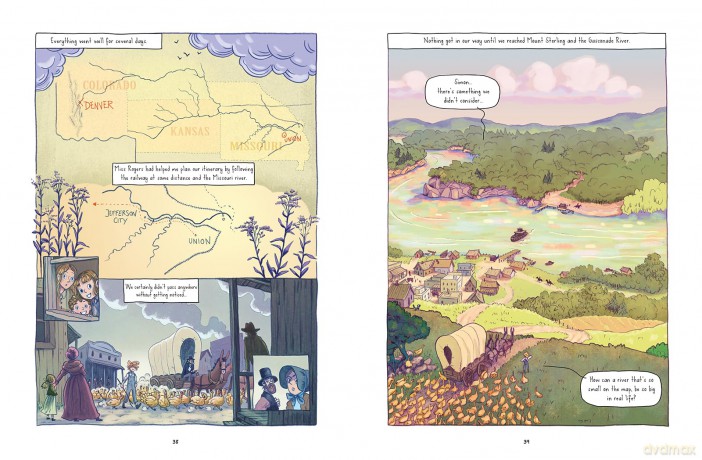 The Great Turkey Walk: A Graphic Novel Adaptation of the Classic Story of a Boy, His Dog and a Thousand Turkeys [KSIĄŻKA]