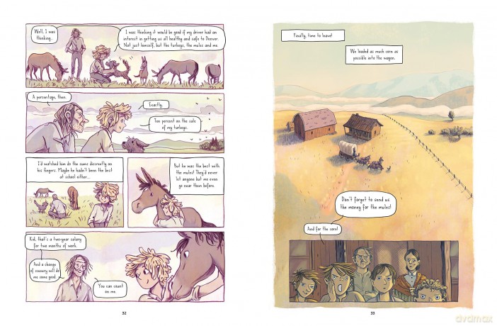 The Great Turkey Walk: A Graphic Novel Adaptation of the Classic Story of a Boy, His Dog and a Thousand Turkeys [KSIĄŻKA]