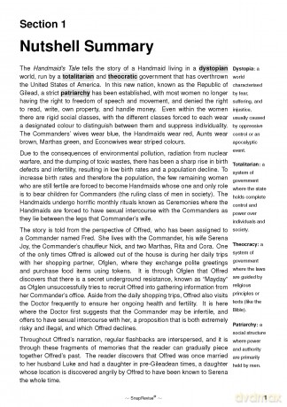 The Handmaid's Tale Text Guide: A-Level English Literature Revision Book | Includes Analysis, Key Quotes, Character Insights, and Sample Essays for Top Grades [KSIĄŻKA]