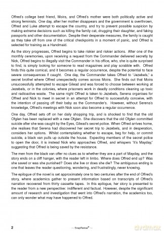 The Handmaid's Tale Text Guide: A-Level English Literature Revision Book | Includes Analysis, Key Quotes, Character Insights, and Sample Essays for Top Grades [KSIĄŻKA]