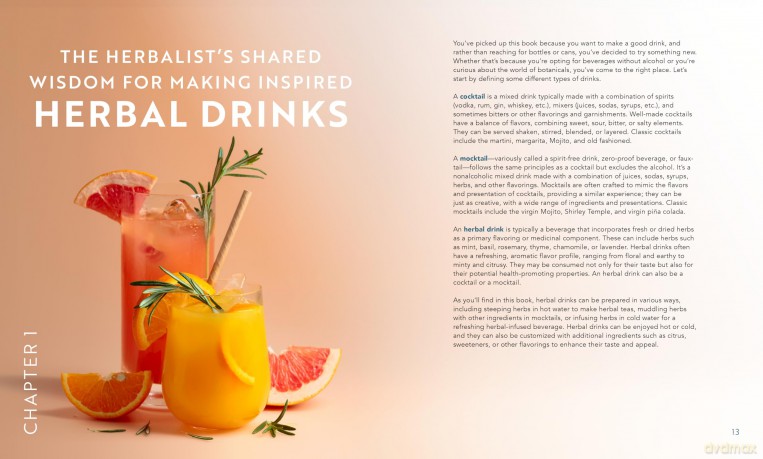 The Herbalist's Guide for the Sober Curious: 65 Garden-to-Glass Recipes [KSIĄŻKA]