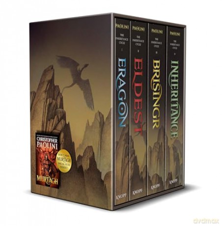 The Inheritance Cycle Series 4 Book Set Collection Eragon, Eldest, Brisngr: Eragon; Eldest; Brisingr; Inheritance [KSIĄŻKA]