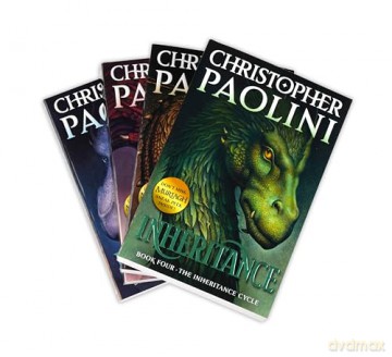 The Inheritance Cycle Series 4 Book Set Collection Eragon, Eldest, Brisngr: Eragon; Eldest; Brisingr; Inheritance [KSIĄŻKA]