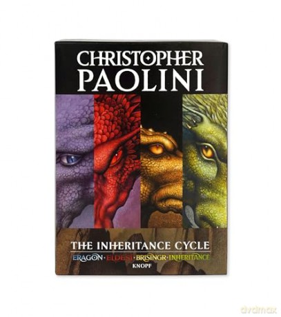 The Inheritance Cycle Series 4 Book Set Collection Eragon, Eldest, Brisngr: Eragon; Eldest; Brisingr; Inheritance [KSIĄŻKA]