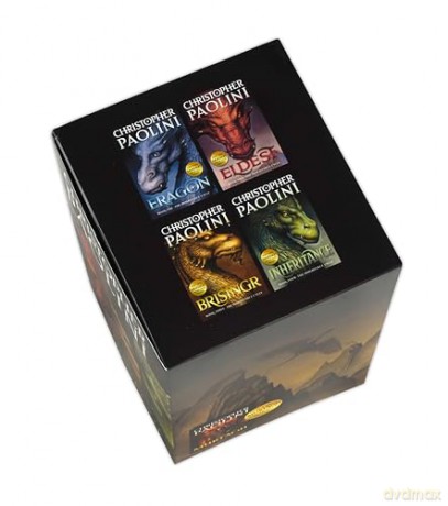 The Inheritance Cycle Series 4 Book Set Collection Eragon, Eldest, Brisngr: Eragon; Eldest; Brisingr; Inheritance [KSIĄŻKA]