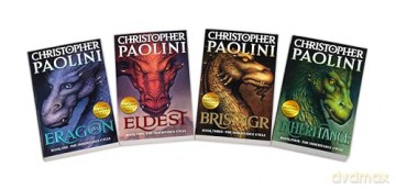 The Inheritance Cycle Series 4 Book Set Collection Eragon, Eldest, Brisngr: Eragon; Eldest; Brisingr; Inheritance [KSIĄŻKA]