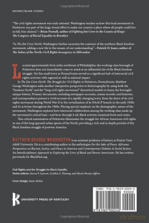 The Jim Crow North: The Struggle for Civil Rights in Pottstown, Pennsylvania [KSIĄŻKA]