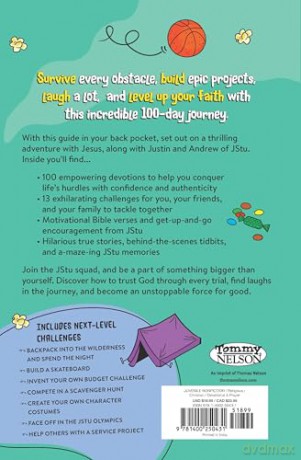 The JStu Survival Guide: 100 Days to Conquer Your Fears, Shatter Your Limits, and Build Your Faith [KSIĄŻKA]