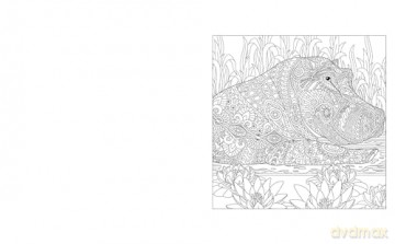 The Jungle Colouring Book: Go Wild With These Tropical Images [KSIĄŻKA]
