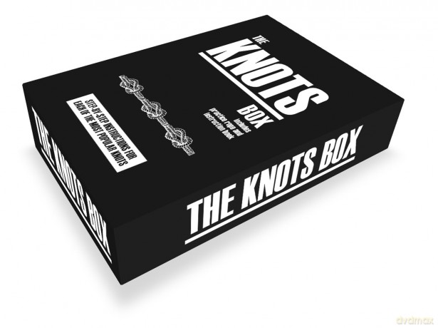 The Knots Box: Includes practice rope and instruction book [KSIĄŻKA]