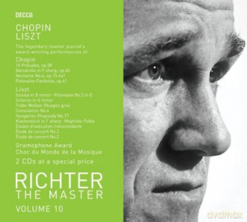 Sviatoslav Richter: Richter - The Master (Chopin,Liszt) [2CD]
