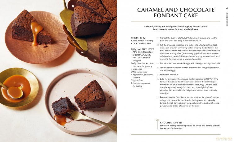 The Lindt Cookbook: 60 delicious recipes using the finest Lindt chocolate [KSIĄŻKA]