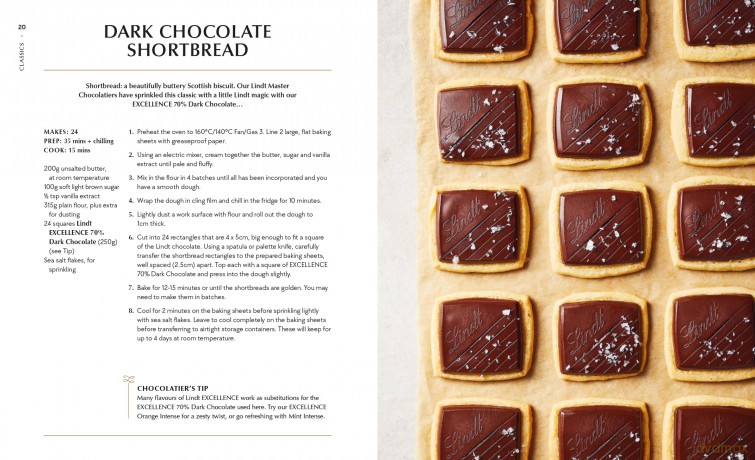 The Lindt Cookbook: 60 delicious recipes using the finest Lindt chocolate [KSIĄŻKA]