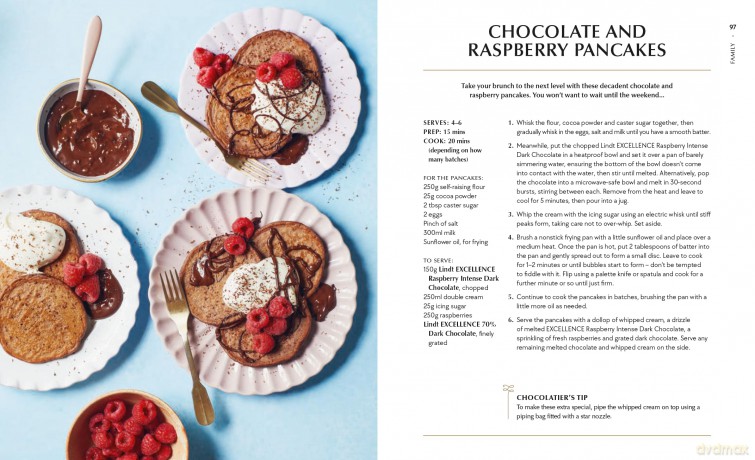 The Lindt Cookbook: 60 delicious recipes using the finest Lindt chocolate [KSIĄŻKA]