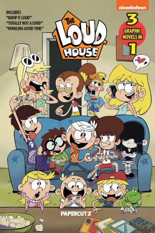 The Loud House 3-in-1 Vol. 7: Includes 'Bump It Loud,' Totally Not A Loud,' and 'Howling Good Time' [KSIĄŻKA]