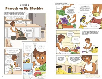 The Magic History Book and the Fumbling Pharaoh: Starring Cleopatra! [KOMIKS]