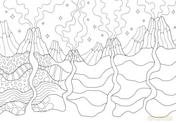The Mindfulness Journeys Coloring Book: Get Lost in an Adult Coloring Adventure [KSIĄŻKA]