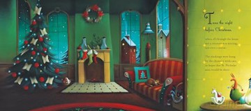 The Night Before Christmas: The perfect Christmas gift for children with a sumptuous magical foil cover [KSIĄŻKA]