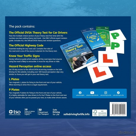 The Official DVSA Learning Essentials Pack - The Perfect Gift for Learner Drivers [KSIĄŻKA]