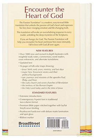 The Passion Translation New Testament [KSIĄŻKA]