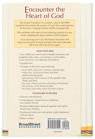 The Passion Translation New Testament [KSIĄŻKA]