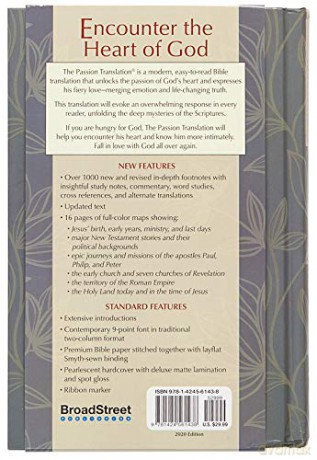 The Passion Translation New Testament [KSIĄŻKA]