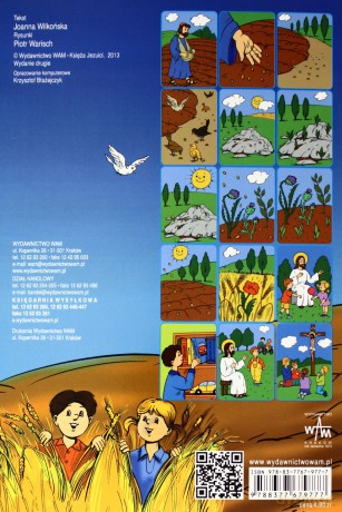 Przypowieść o siewcy kolorowanka [KSIĄŻKA]