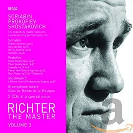 Sviatoslav Richter: Richter-The Master:Prokofiev,Scriabin,Sh [2CD]
