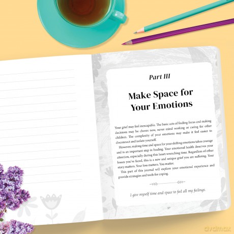 The Pregnancy and Baby Loss Guided Journal: Your Space to Process, Grieve, and Heal After Miscarriage, Stillbirth, or Other Reproductive Loss [KSIĄŻKA]
