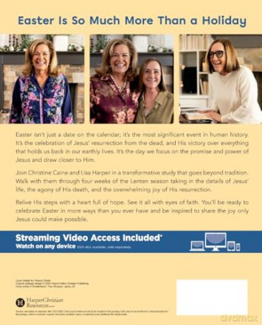 The Promise and Power of Easter Bible Study Guide plus Streaming Video: Captivated by the Cross and Resurrection of Jesus [KSIĄŻKA]