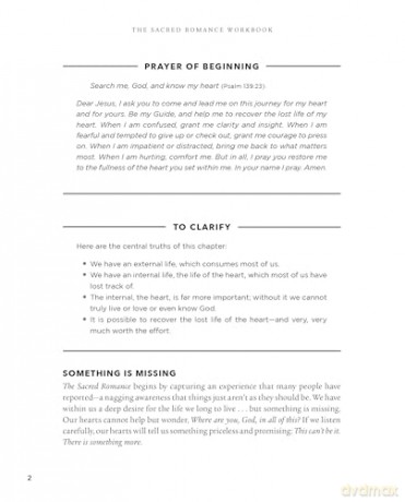The Sacred Romance Workbook, Updated Edition: Coming Home to the God Who Pursues Your Heart [KSIĄŻKA]