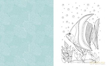 The Sea Life Colouring Book: Over 45 Images to Colour [KSIĄŻKA]