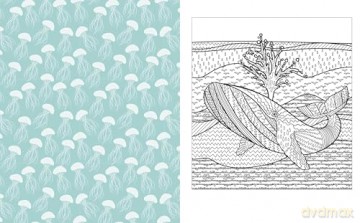 The Sea Life Colouring Book: Over 45 Images to Colour [KSIĄŻKA]
