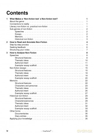 The SnapRevise Analysis Guides: How To Analyse Non-Fiction AQA GCSE English Literature Revision Book | Includes Analyses, Structural Features, Exemplary Sample Essays [KSIĄŻKA]