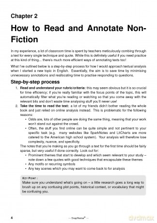 The SnapRevise Analysis Guides: How To Analyse Non-Fiction AQA GCSE English Literature Revision Book | Includes Analyses, Structural Features, Exemplary Sample Essays [KSIĄŻKA]